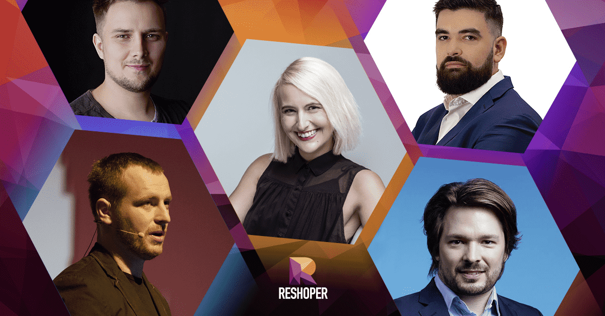 Řečníci na konferenci Reshoper 2019