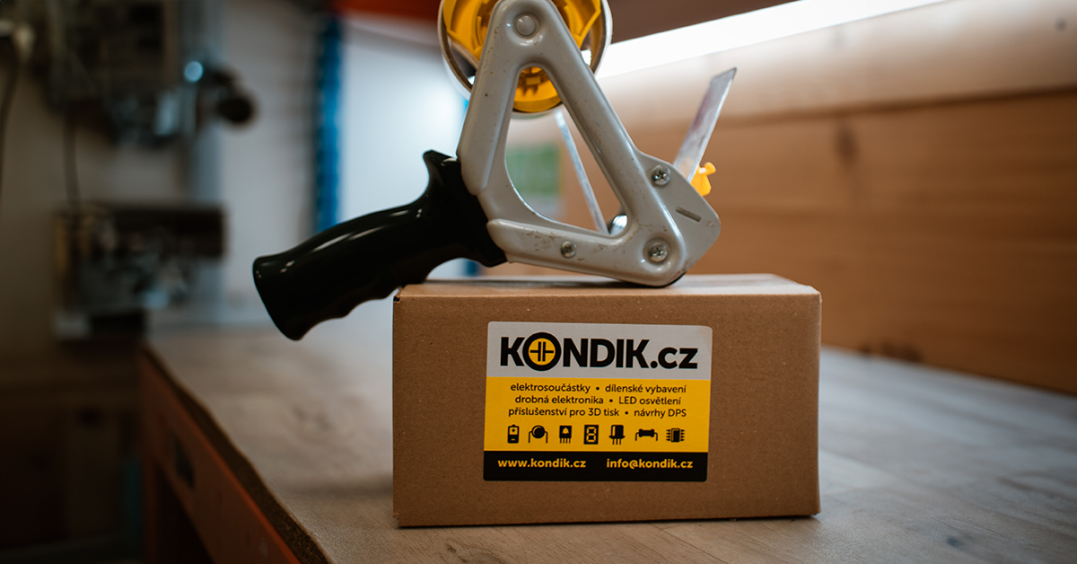 E-shop kondik.cz prodává elektronické součástky.