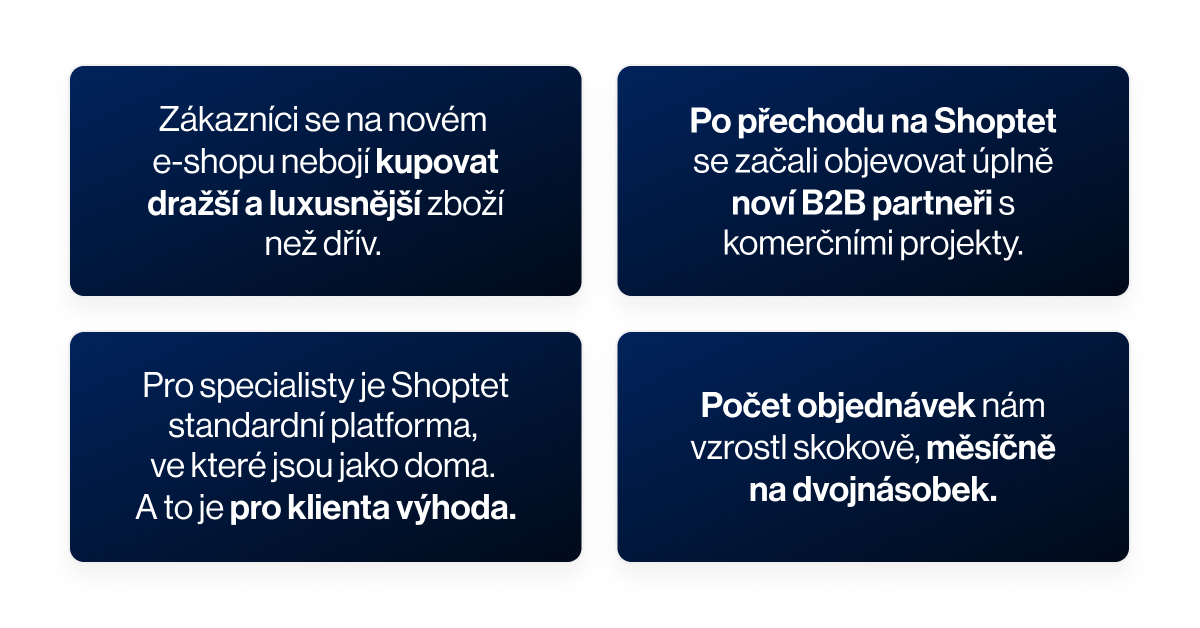 výhody Shoptet 