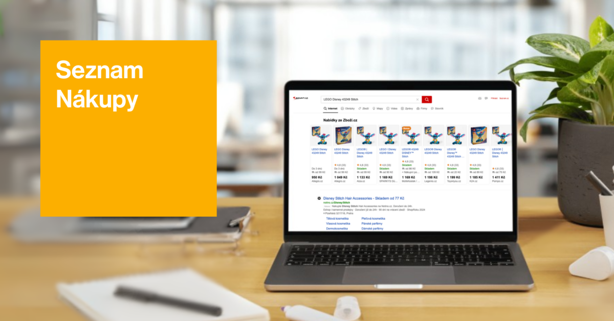 Seznam Nákupy a e-shop na Shoptetu