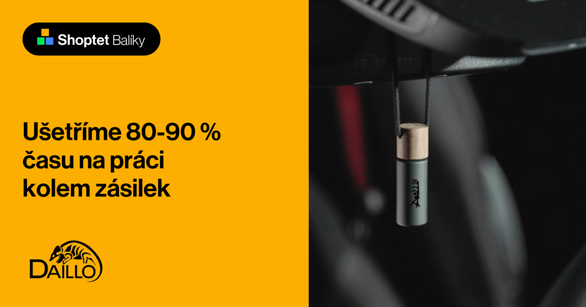 Úvodní obrázek Ušetříme 80-90 % času na práci kolem zásilek, Daillo