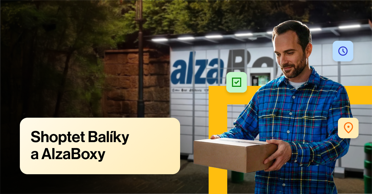 Posílejte se Shoptet Balíky do AlzaBoxů