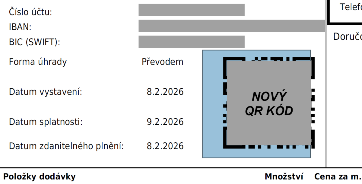 QR kód, praktiky při ukradení hesla e-shopu