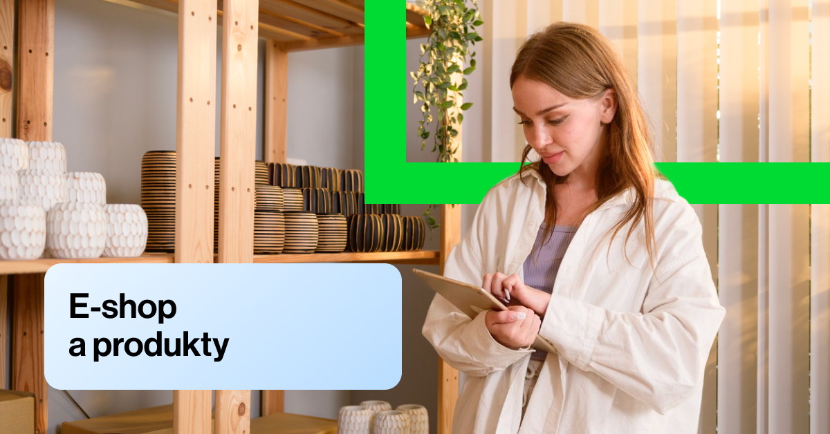 Produkty na e-shopu, obměna sortimentu