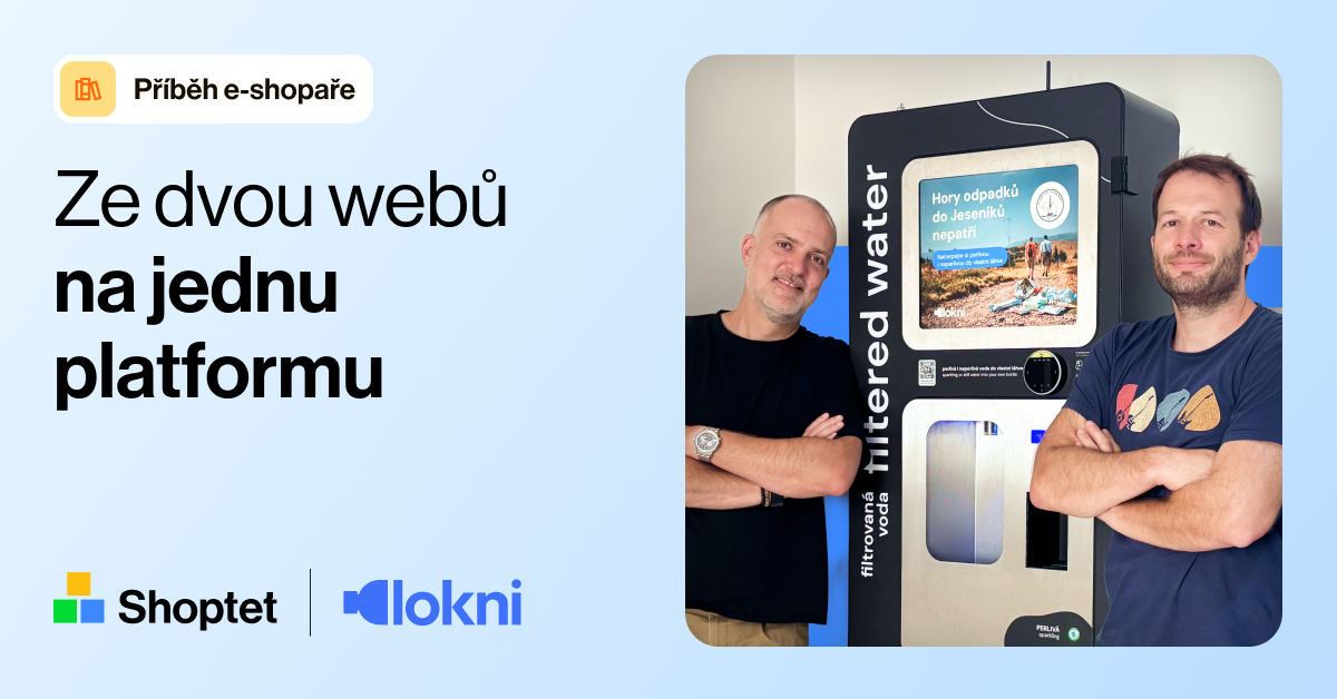 Lokni a e-shop i web na Shoptetu