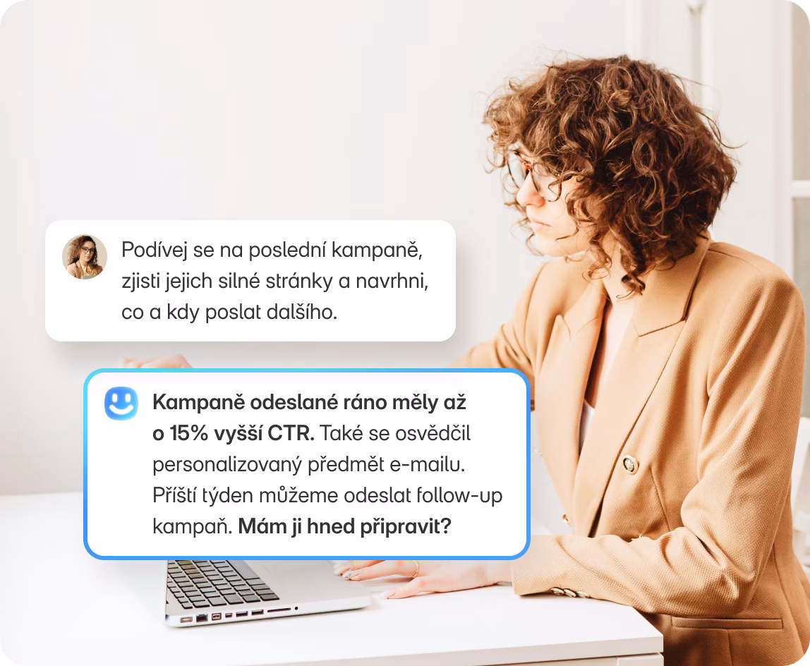 AI asistent e-mailing Ema Ecomail